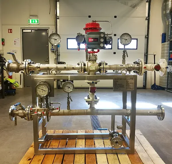 Shunt skid in stainless steel for Johan Castberg FPSO