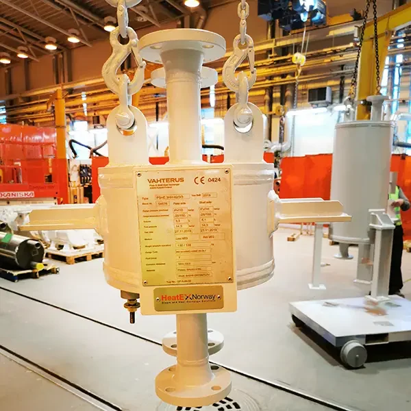Plate & Shell heat exchanger for the MIDIA Black Sea Gas project