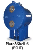 Vahterus Plate&Shell® (PSHE) heat exchanger
