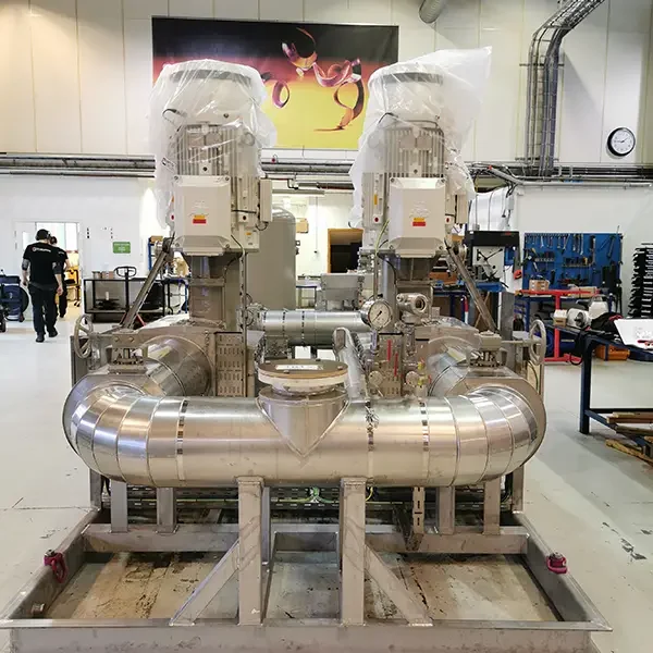 Water/glycol pump skid delivered for the Tyra Gas Field Redevelopment