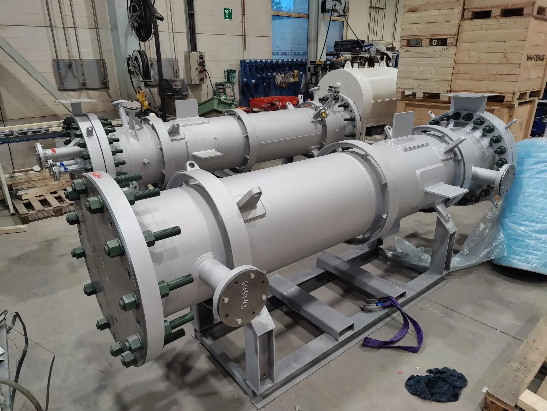 Plate & Shell Condensate Cooler with Condensate Hotwell for Maria Quitéria FPSO