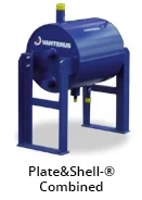 Vahterus Plate&Shell® Combined heat exchanger