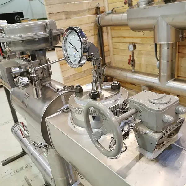 Water/glycol shunt skid with 3-way control valve for the Tyra Gas Field Redevelopment