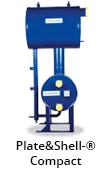Vahterus Plate&Shell® Compact heat exchanger